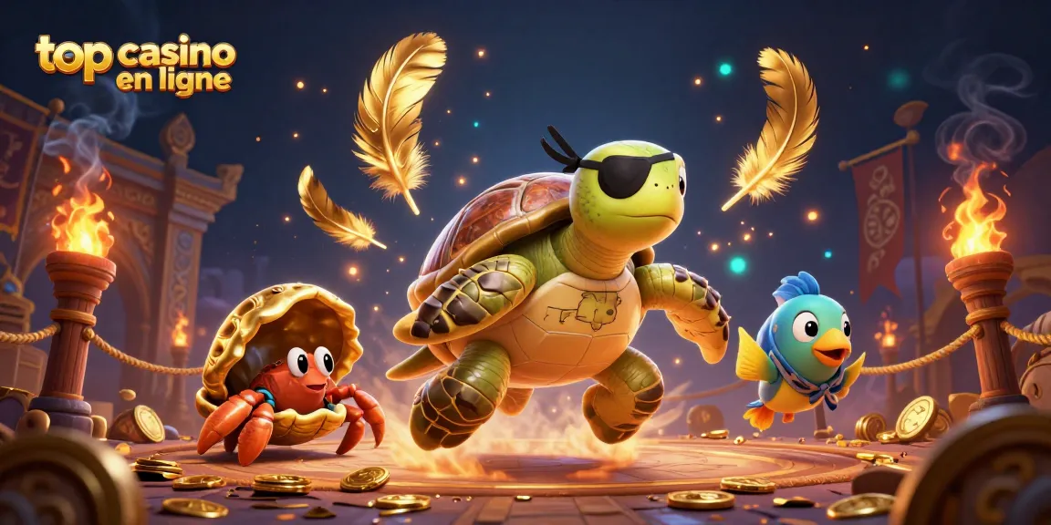 Découvrez les meilleurs jeux dans le top casino en ligne à travers une illustration captivante.