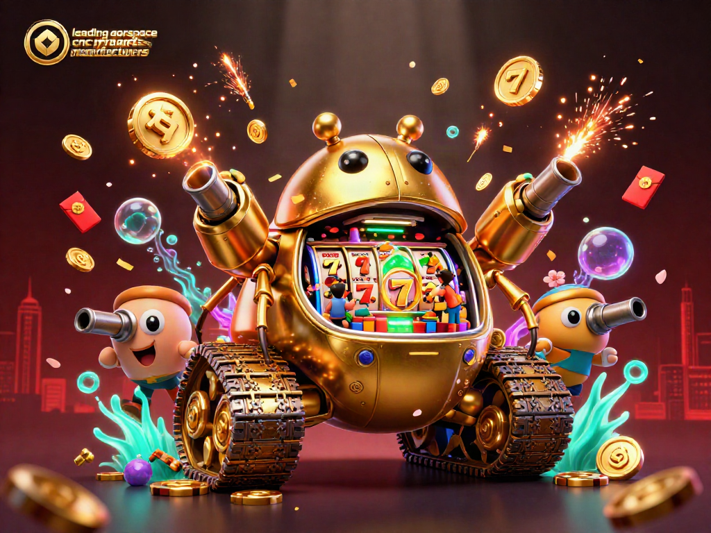 Engage with leading aerospace cnc parts manufacturers through a vibrant casino battle scene, winning big