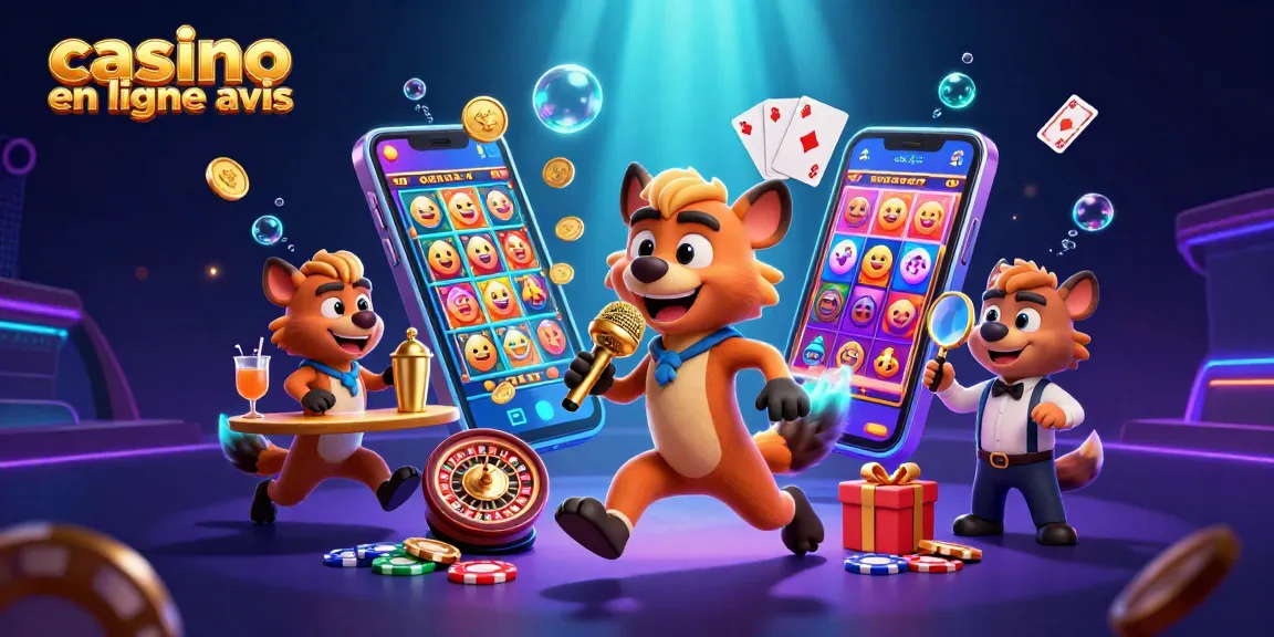 Les hyènes au comedy club de casino en ligne avis offrant des performances divertissantes avec des jeux colorés.