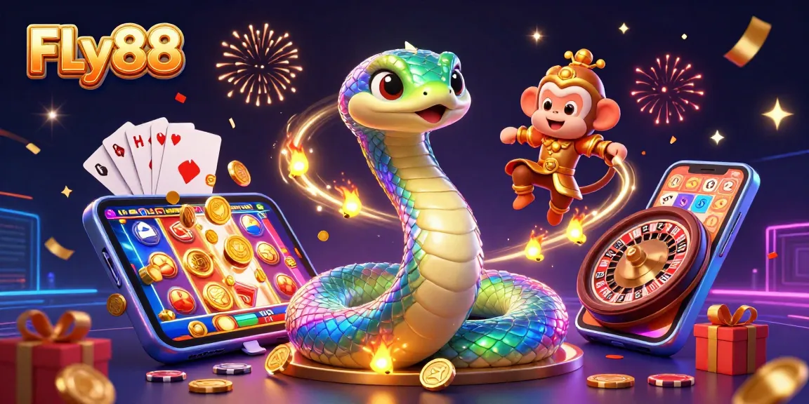 Experience FLy88's vibrant gaming scene with dynamic slot games and exciting casino moments.