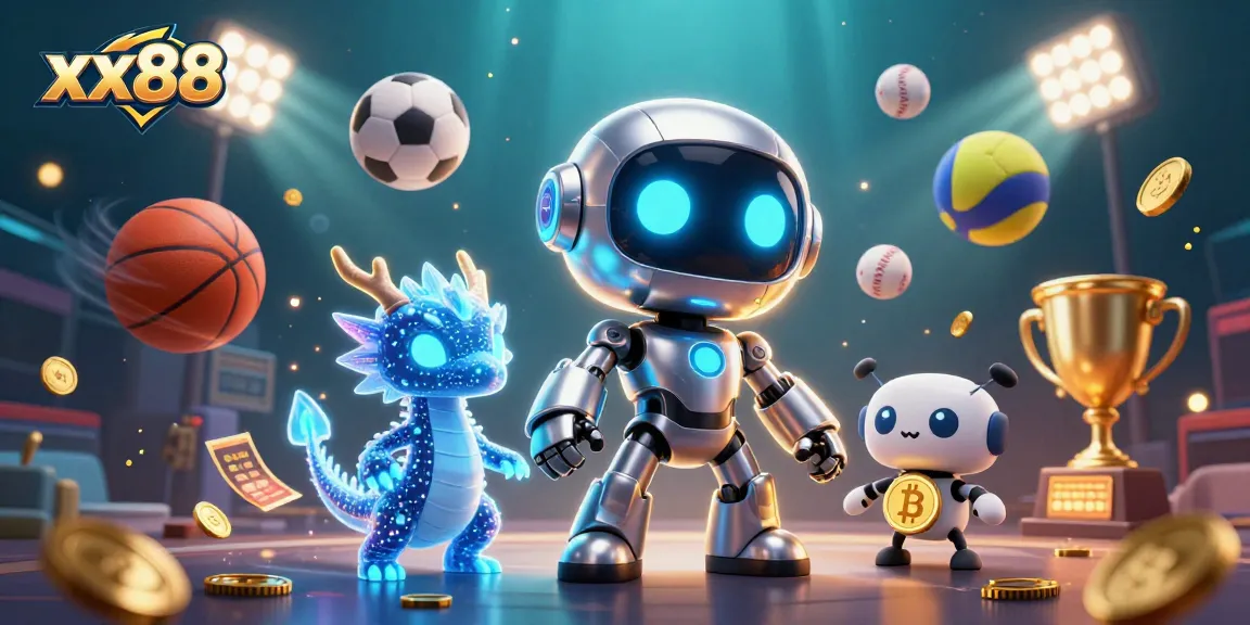 Engage in thrilling gameplay at xx88 casino with vibrant 3D elements and dynamic sports action.