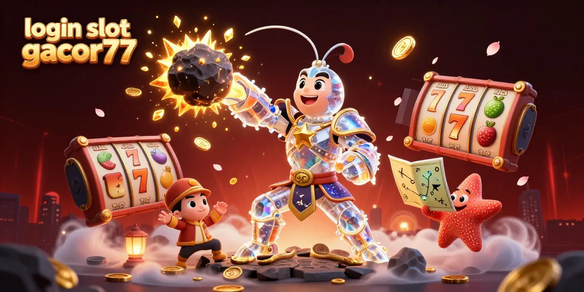 Engage with login slot gacor77 and unlock thrilling slot games filled with gems and dynamic action.