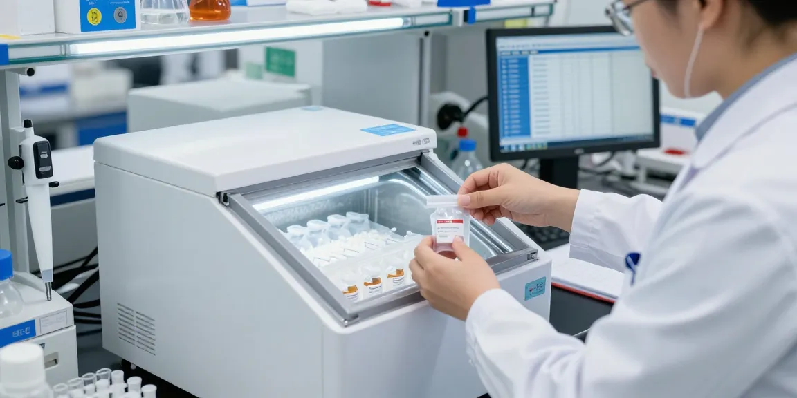 Proper storage of lyophilisation peptides in ultra-low temperature conditions for research integrity.