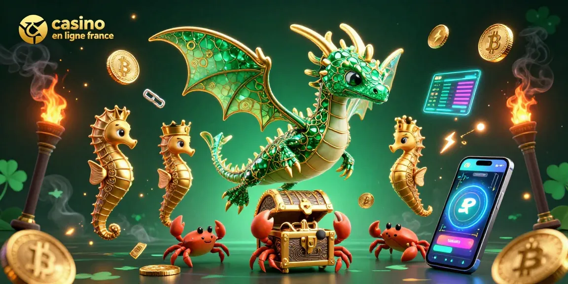 Casino en ligne France : Gagnez avec le dragon et les pièces NFT en 3D.