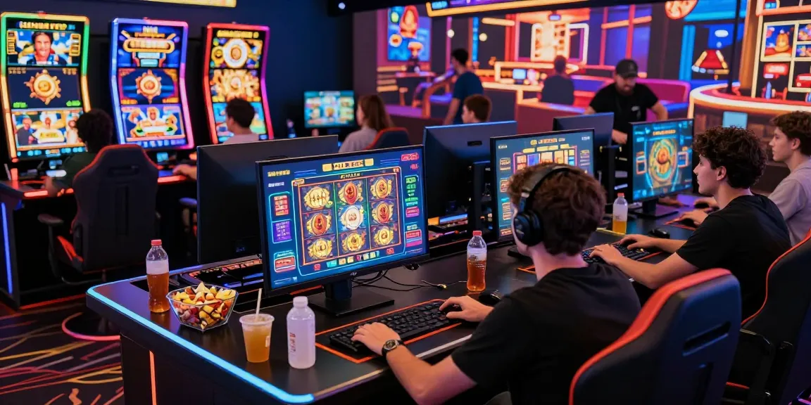 Experience the excitement of zeus slot in a dynamic online gaming atmosphere with energetic players and interactive elements.