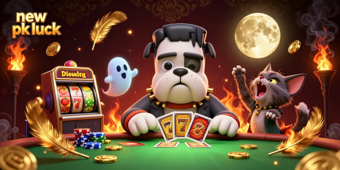 Experience big wins with new pk luck's 3D casino adventure featuring slots and iconic characters.