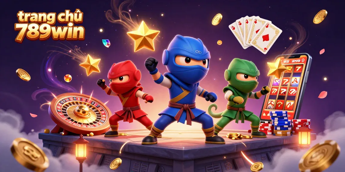 Win exciting rewards at trang chủ 789win with thrilling casino action featuring a ninja chameleon team.