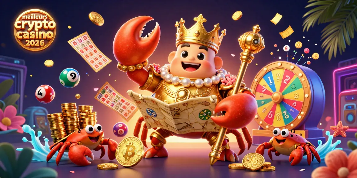 Jouez aux meilleurs crypto casino 2026 avec des scènes dynamiques de succès et de gains.