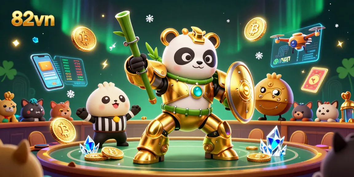 Engage with thrilling casino action at 82vn with colorful characters and dynamic gaming elements.