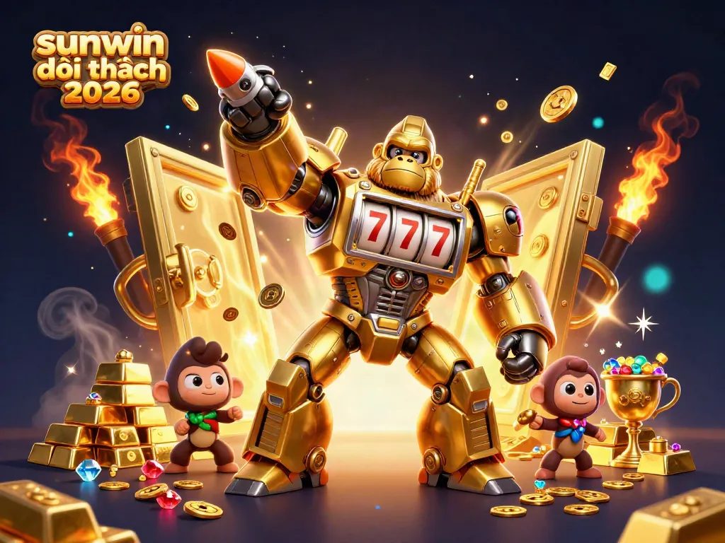 Experience the thrilling world of sunwin đổi thưởng 2026 with vibrant 3D casino elements and action-packed visuals.