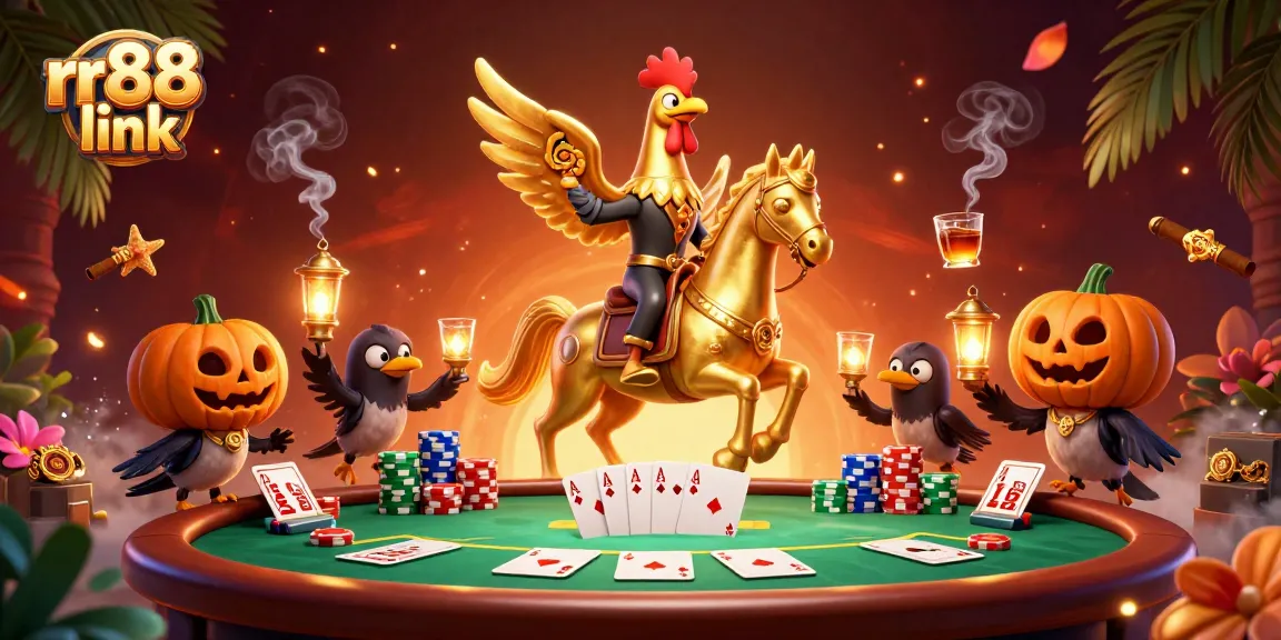 Experience thrilling gameplay with the rr88 link, featuring vibrant casino elements and captivating characters.